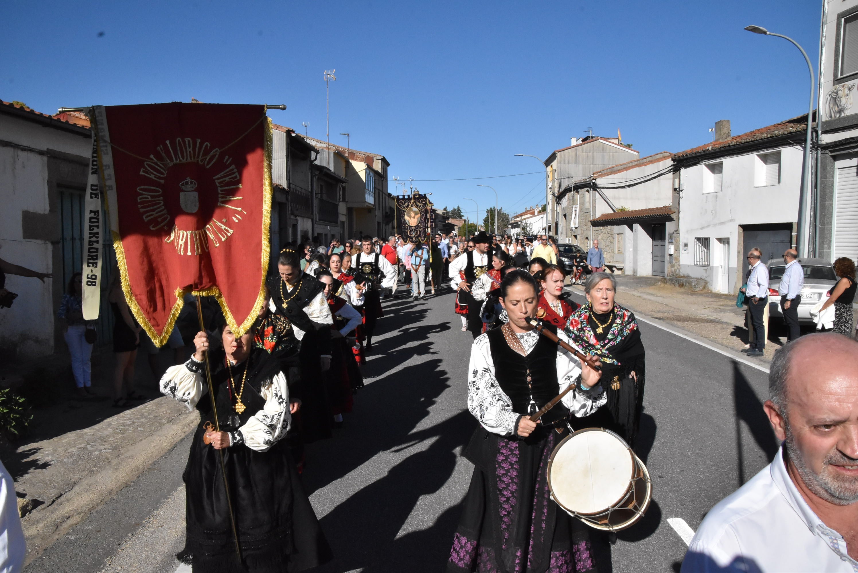 El Cristo de Valvanera vuelve a su ermita con sus fieles en Sorihuela