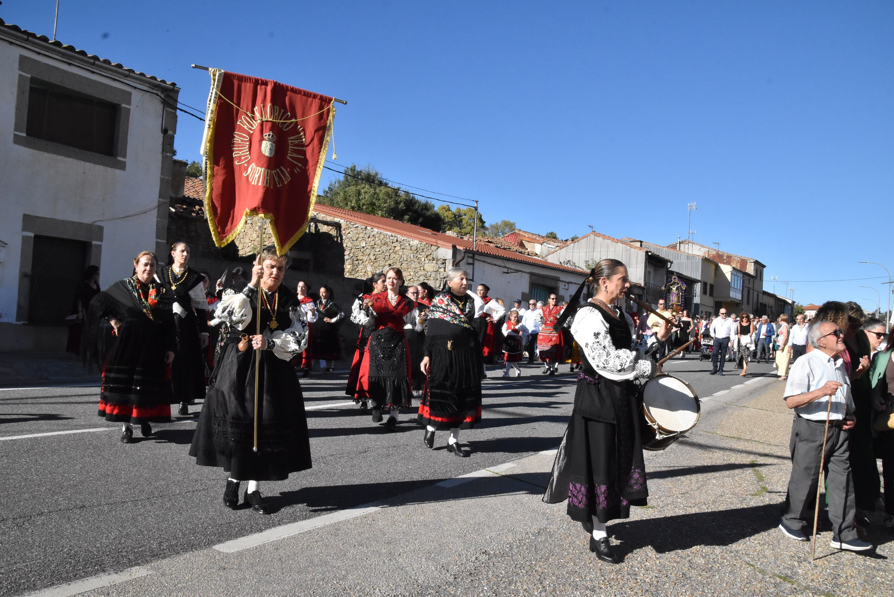 El Cristo de Valvanera vuelve a su ermita con sus fieles en Sorihuela