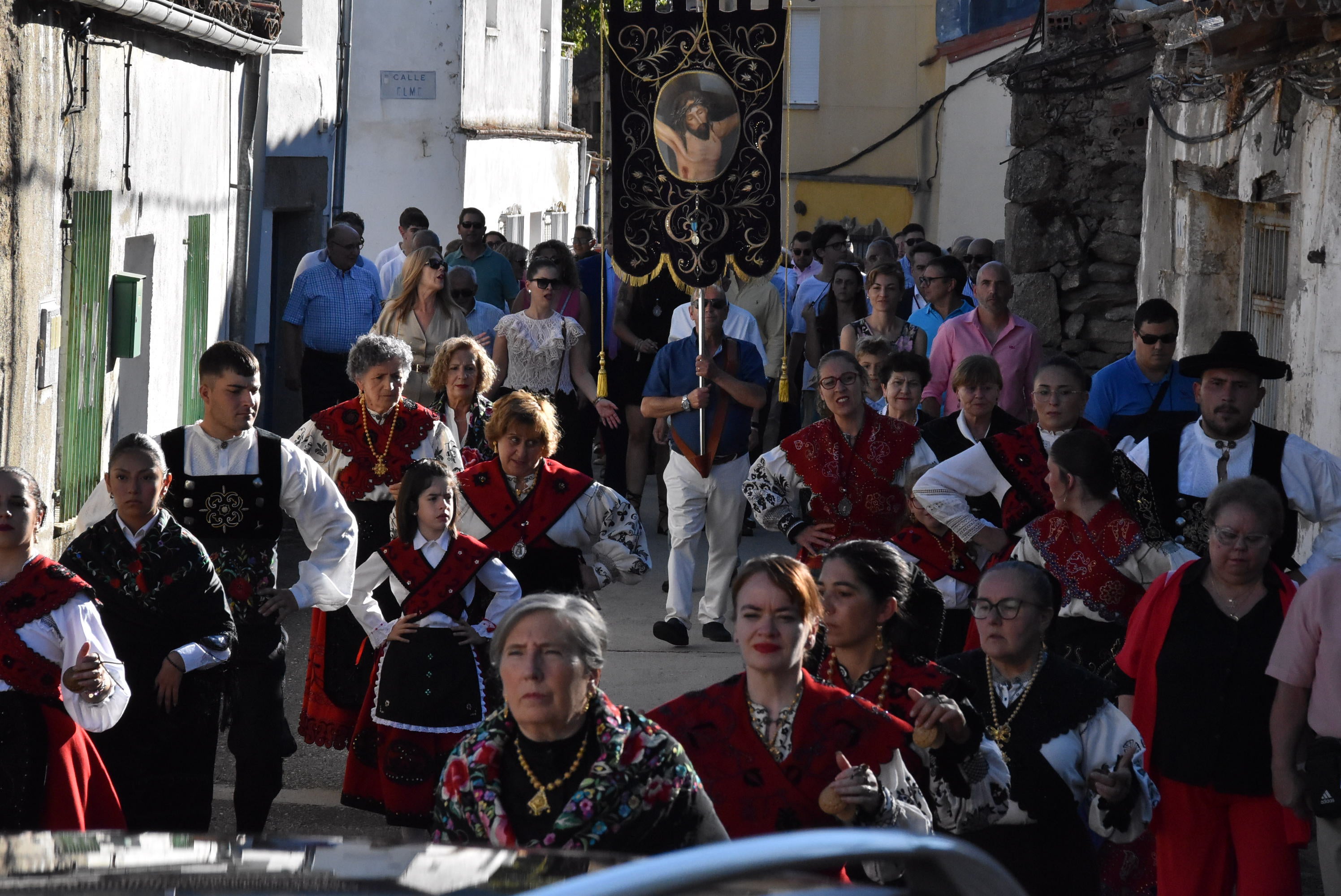 El Cristo de Valvanera vuelve a su ermita con sus fieles en Sorihuela
