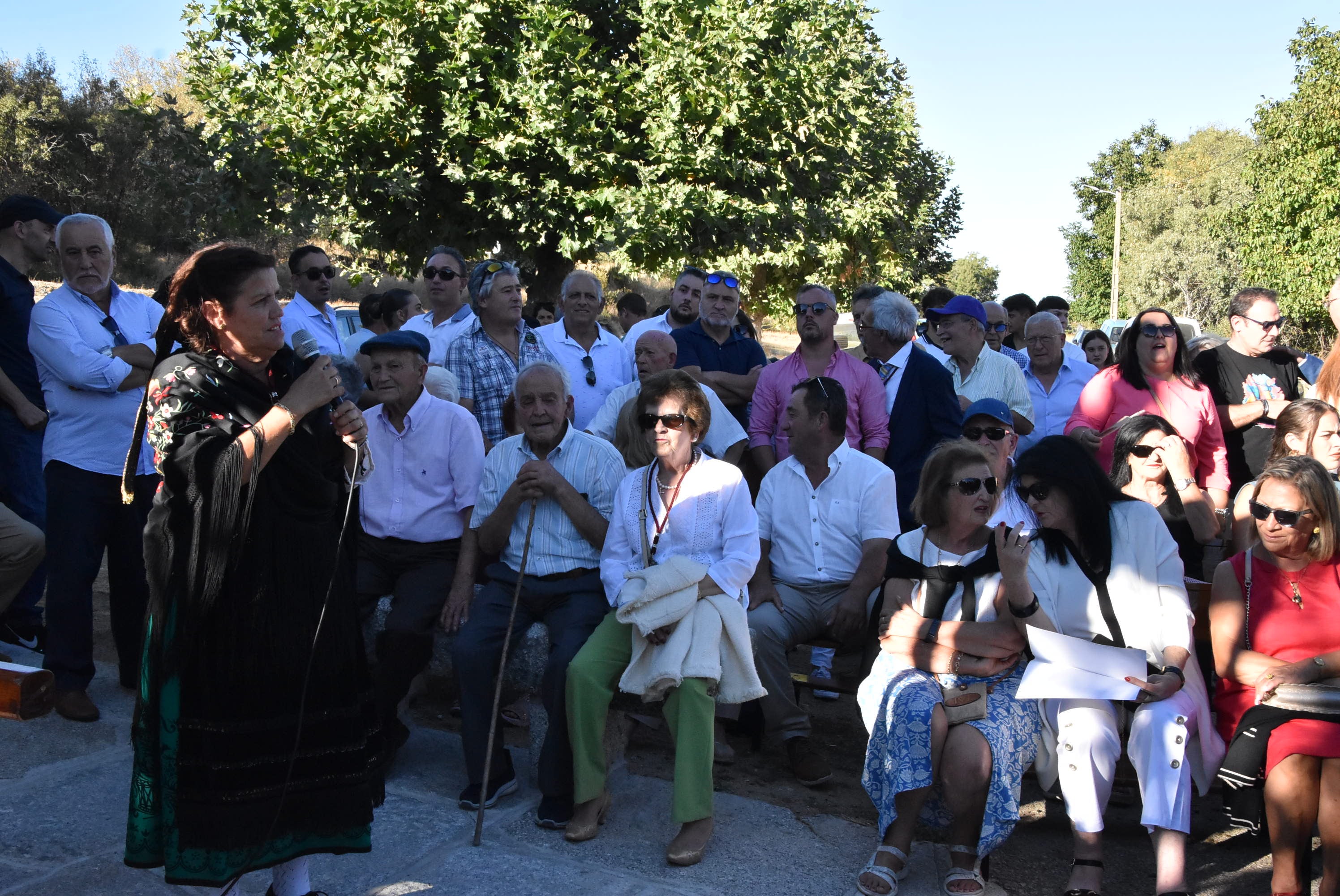El Cristo de Valvanera vuelve a su ermita con sus fieles en Sorihuela