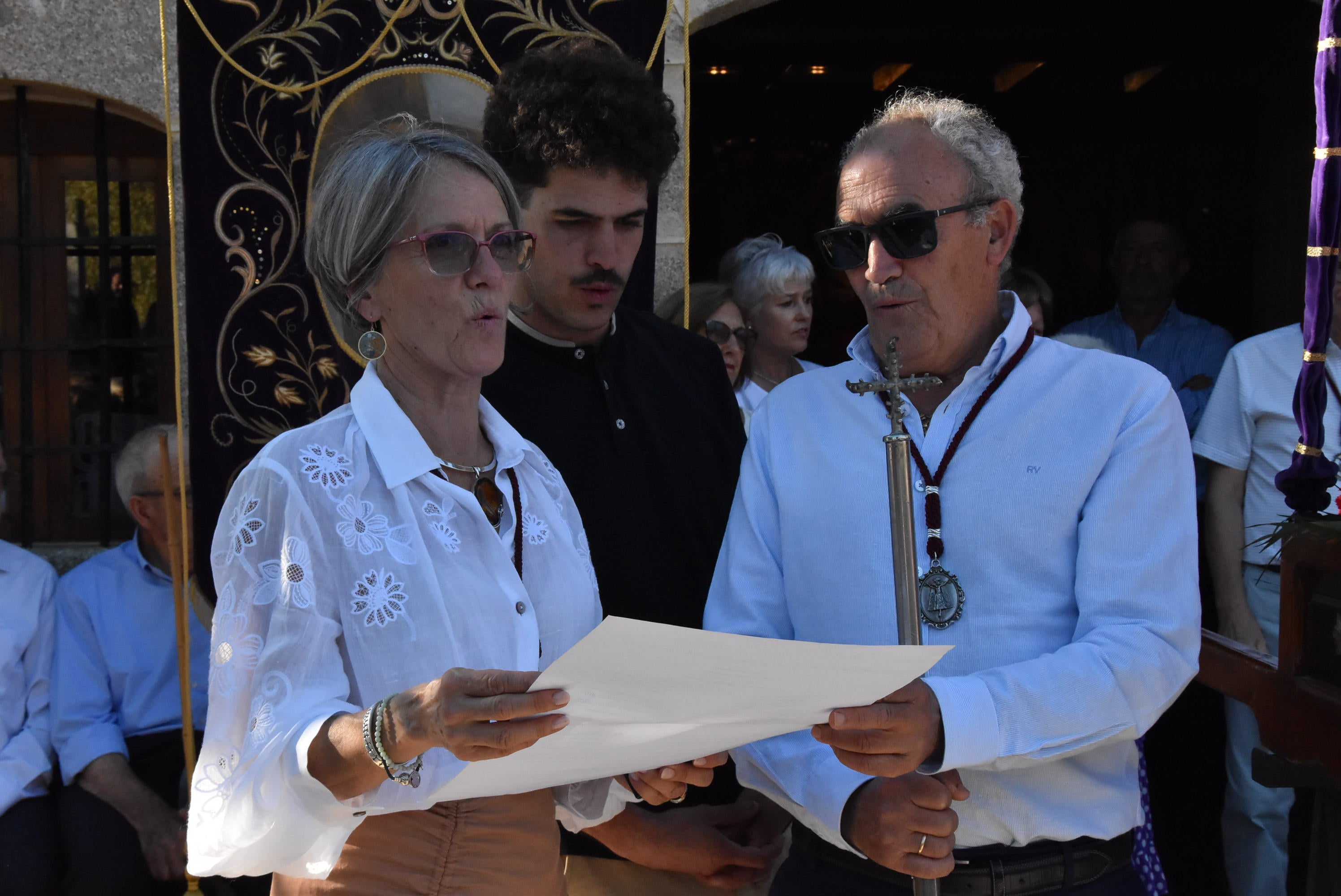 El Cristo de Valvanera vuelve a su ermita con sus fieles en Sorihuela