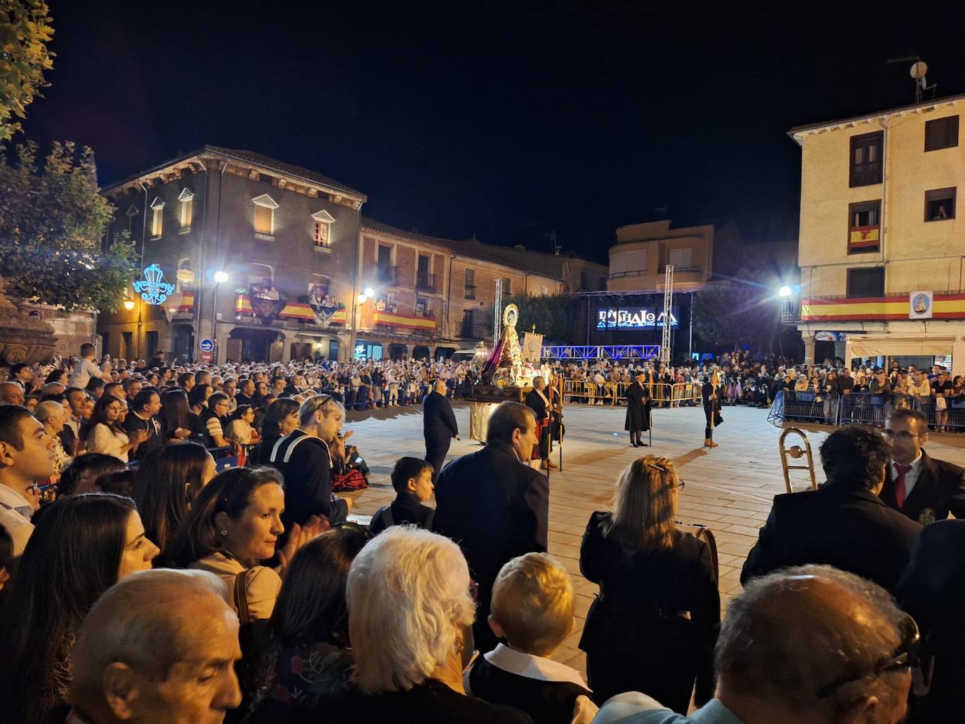 La Virgen de la Vega luce con esplendor en Piedrahita