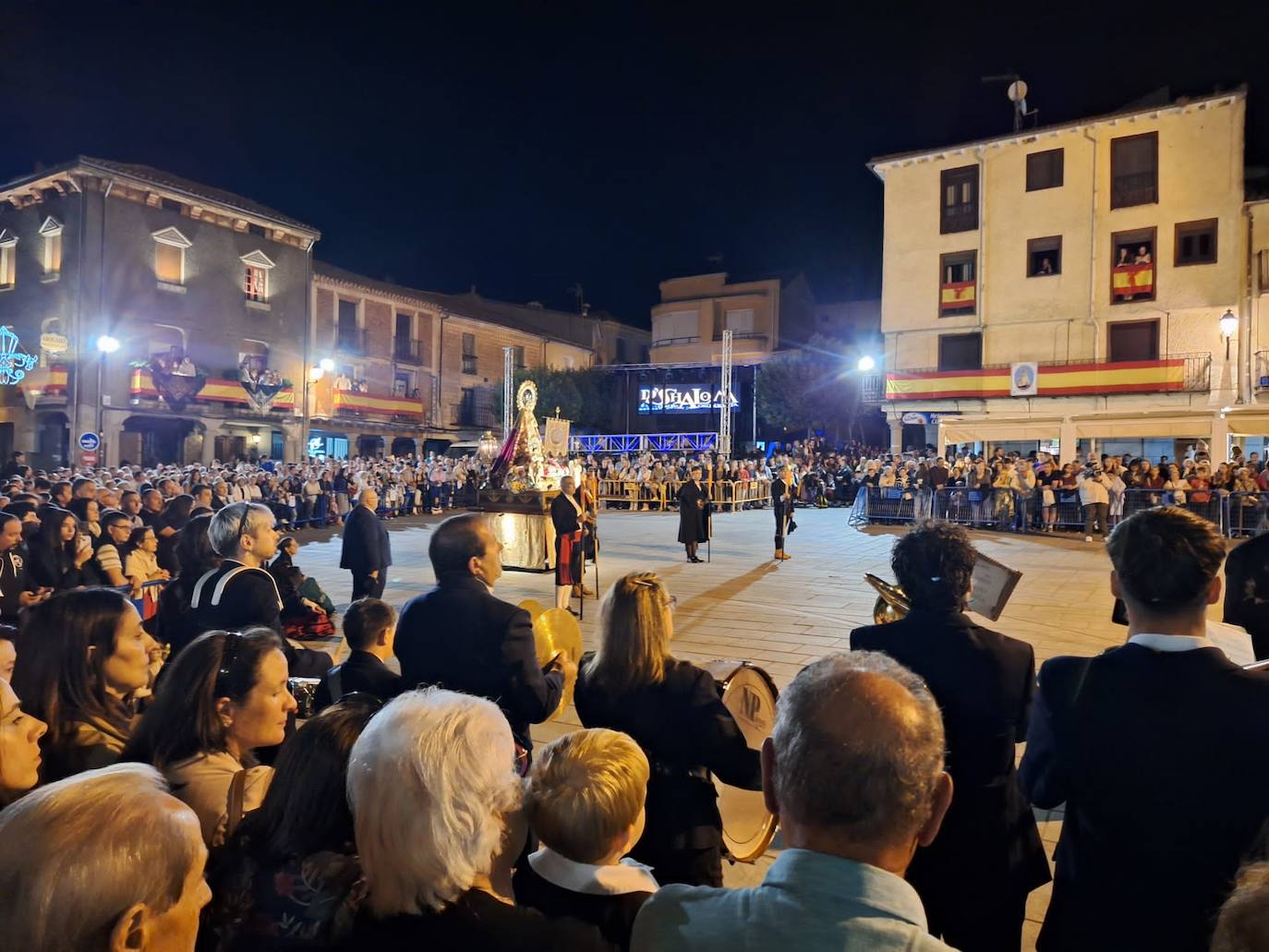 La Virgen de la Vega luce con esplendor en Piedrahita