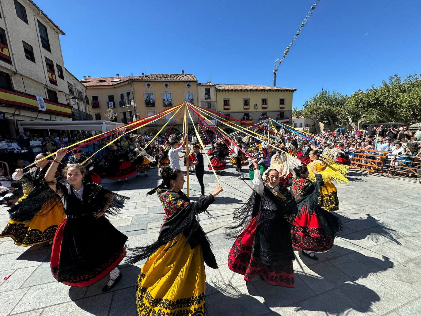 La Virgen de la Vega luce con esplendor en Piedrahita