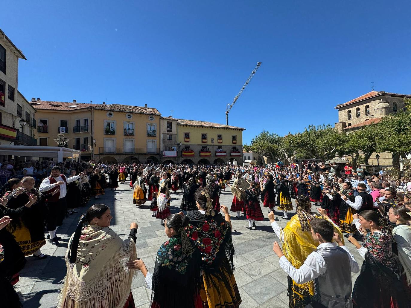 La Virgen de la Vega luce con esplendor en Piedrahita