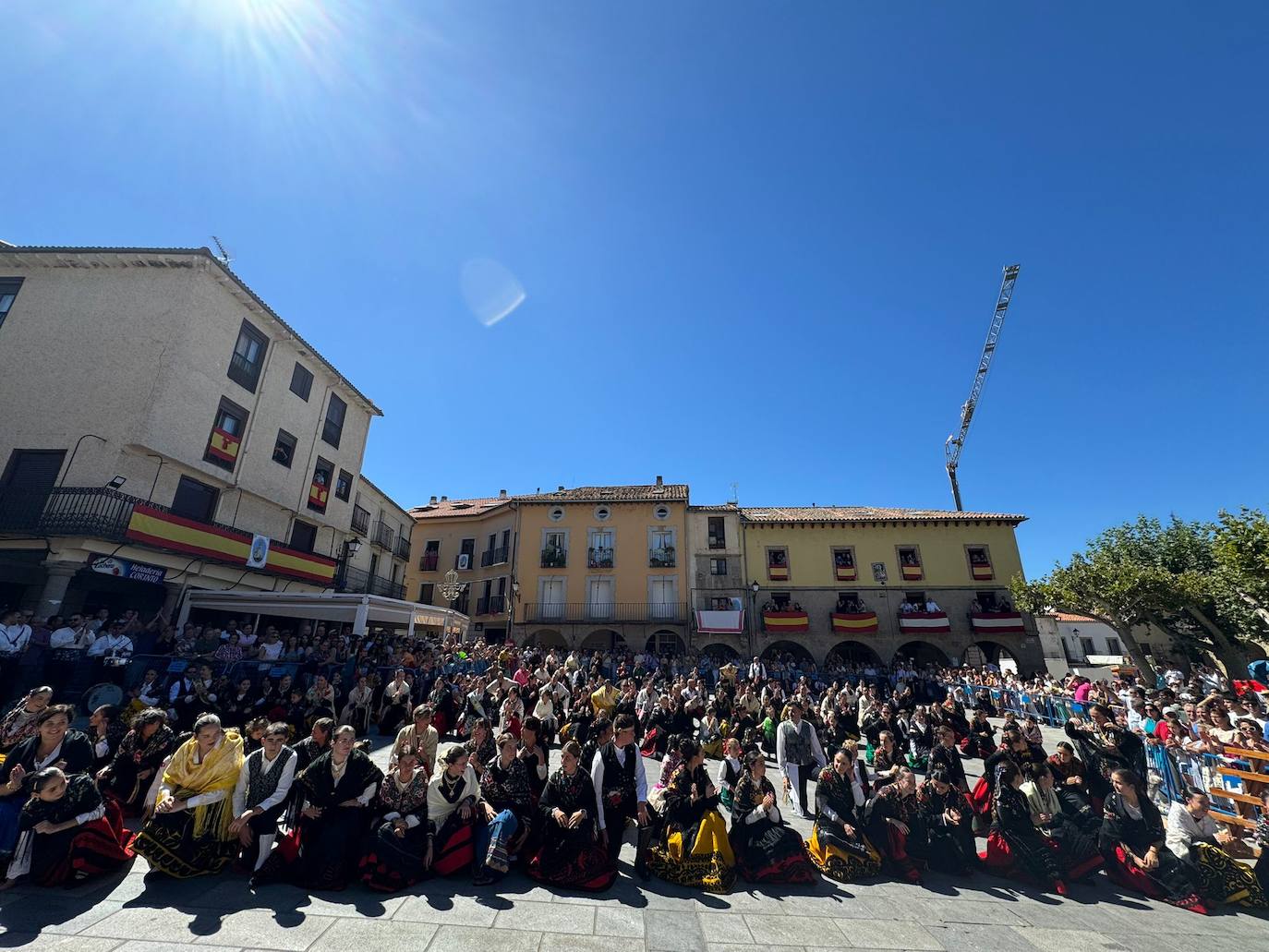 La Virgen de la Vega luce con esplendor en Piedrahita