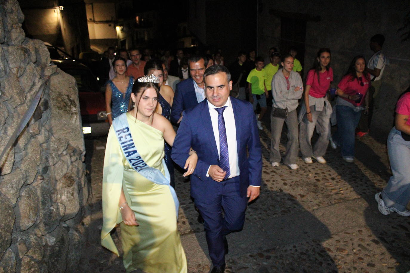 San Esteban de la Sierra celebra una intensa jornada de vísperas en honor al Cristo