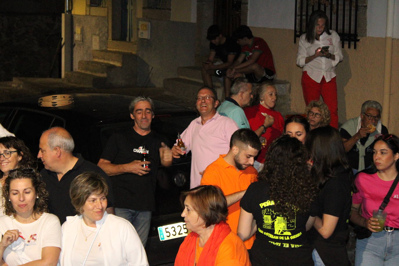 San Esteban de la Sierra celebra una intensa jornada de vísperas en honor al Cristo