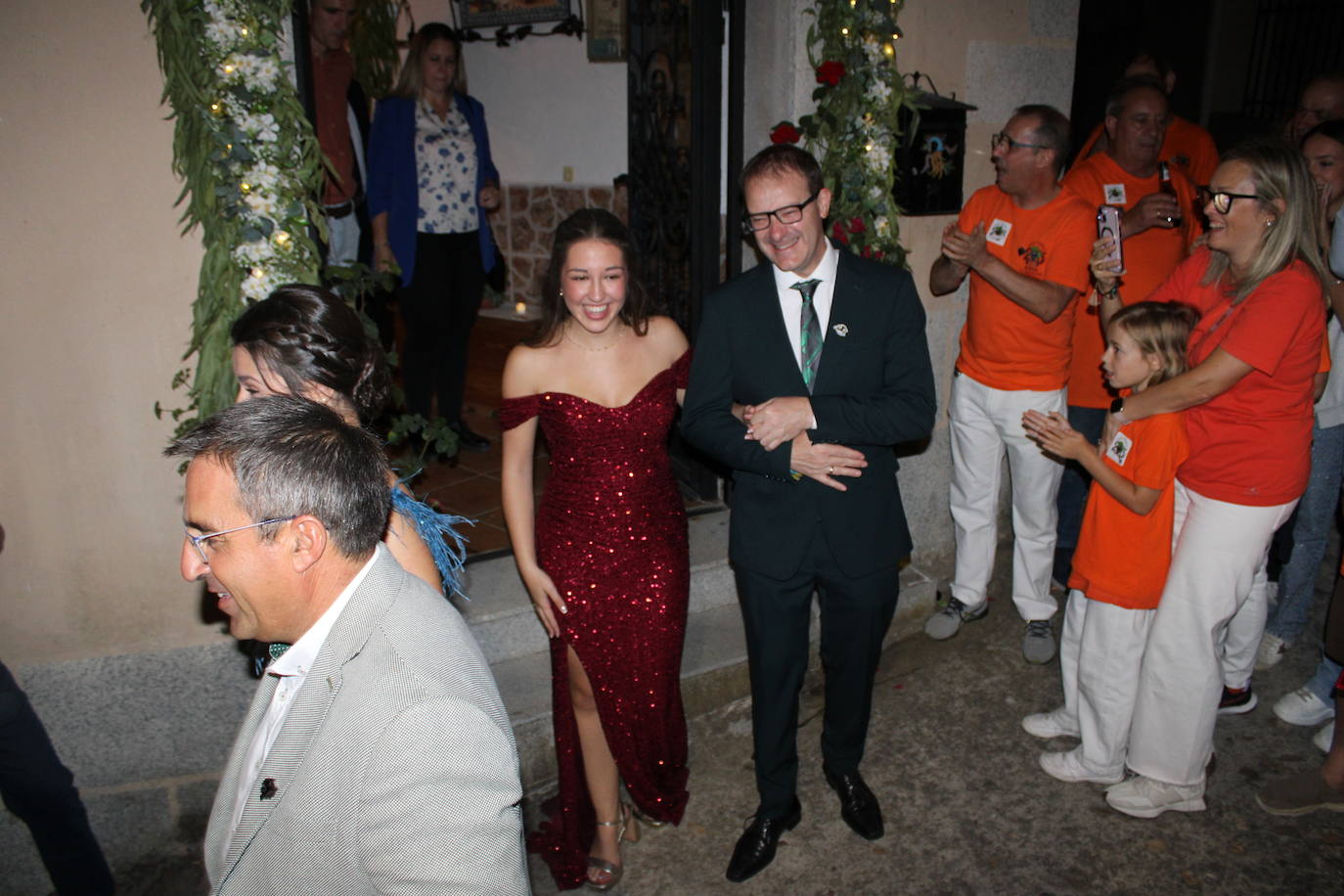 San Esteban de la Sierra celebra una intensa jornada de vísperas en honor al Cristo