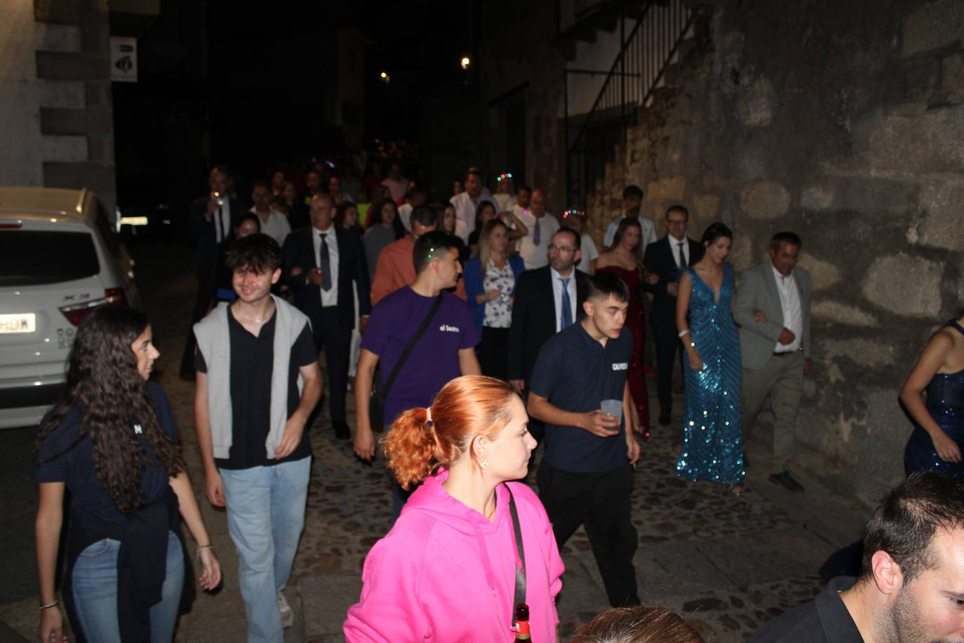 San Esteban de la Sierra celebra una intensa jornada de vísperas en honor al Cristo