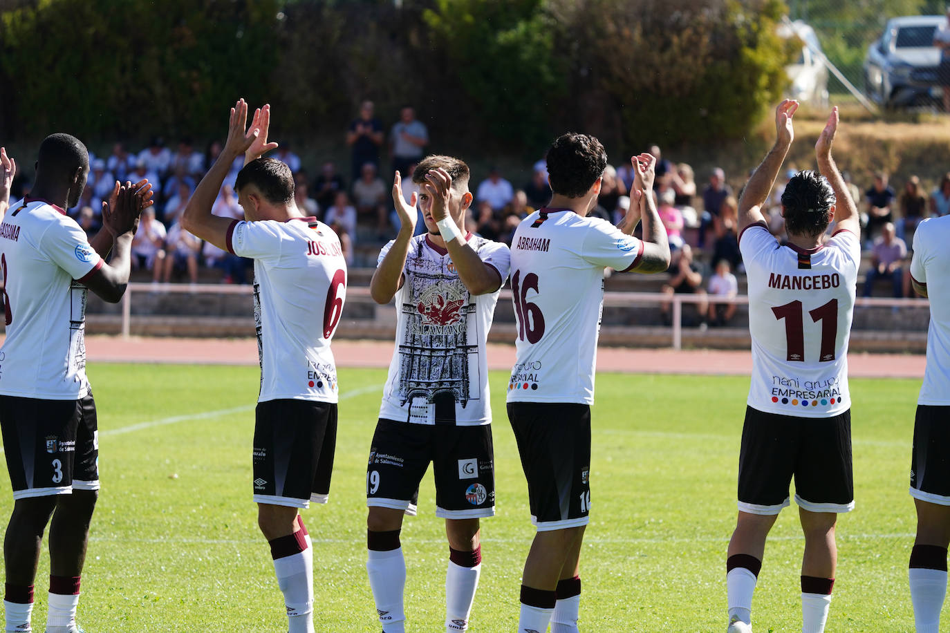 Las mejores imágenes del triunfo del Salamanca UDS en Las Pistas