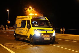 Trasladado al Hospital un hombre de 52 años tras empotrarse contra una mediana en la A-62 a la altura de Villares de la Reina