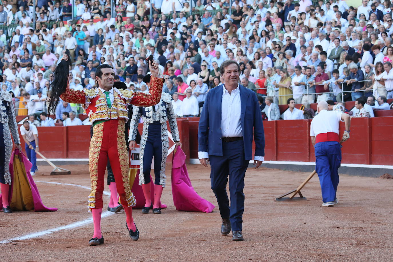 Las mejores imágenes del indulto de Buenasuerte en La Glorieta