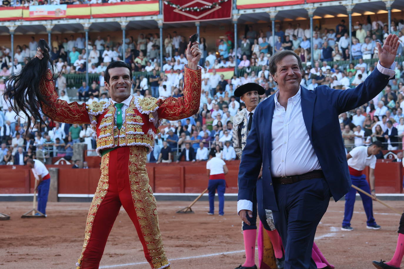 Las mejores imágenes del indulto de Buenasuerte en La Glorieta