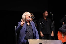 Imagen del concierto del cantaor jerezano.