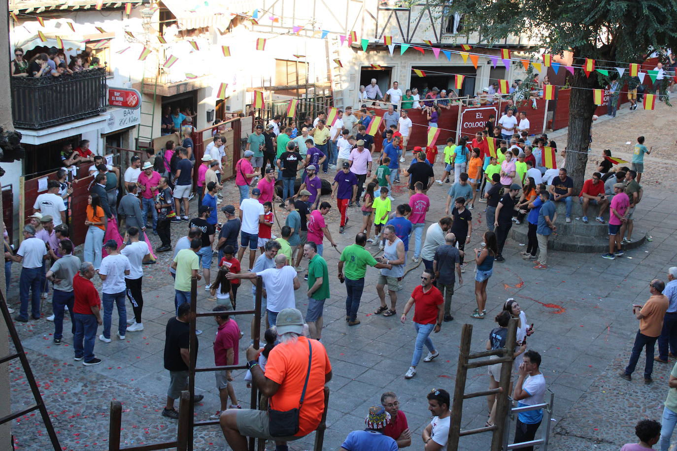 San Esteban de la Sierra disfruta con el toro