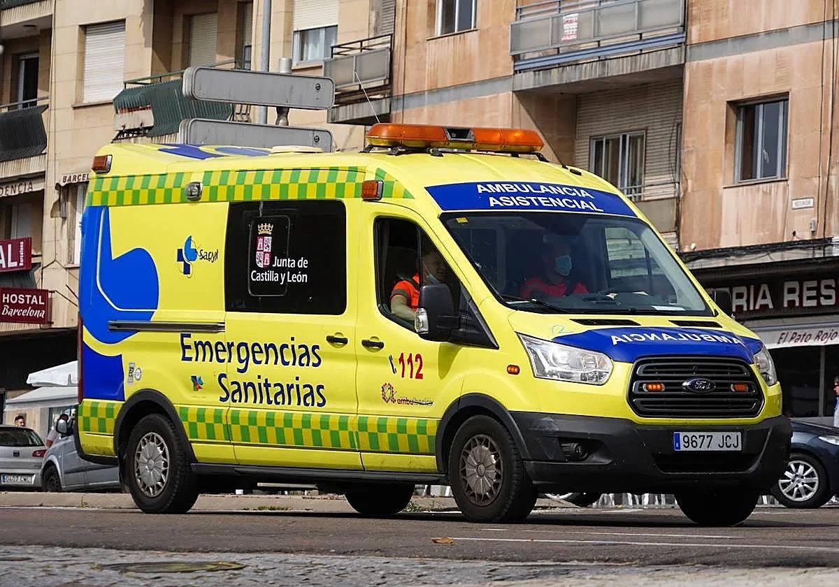 Ambulancia en una foto de archivo.