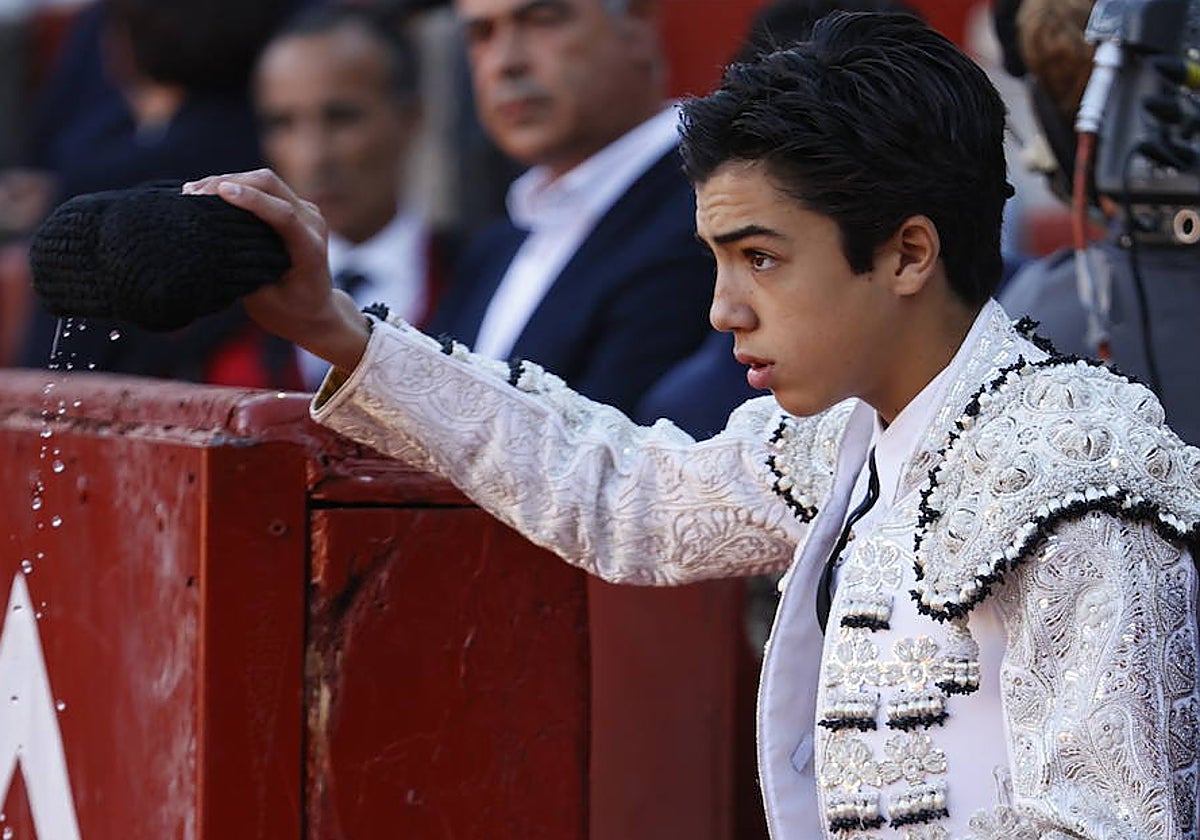 Marco Pérez, en La Glorieta en la Feria el año pasado.
