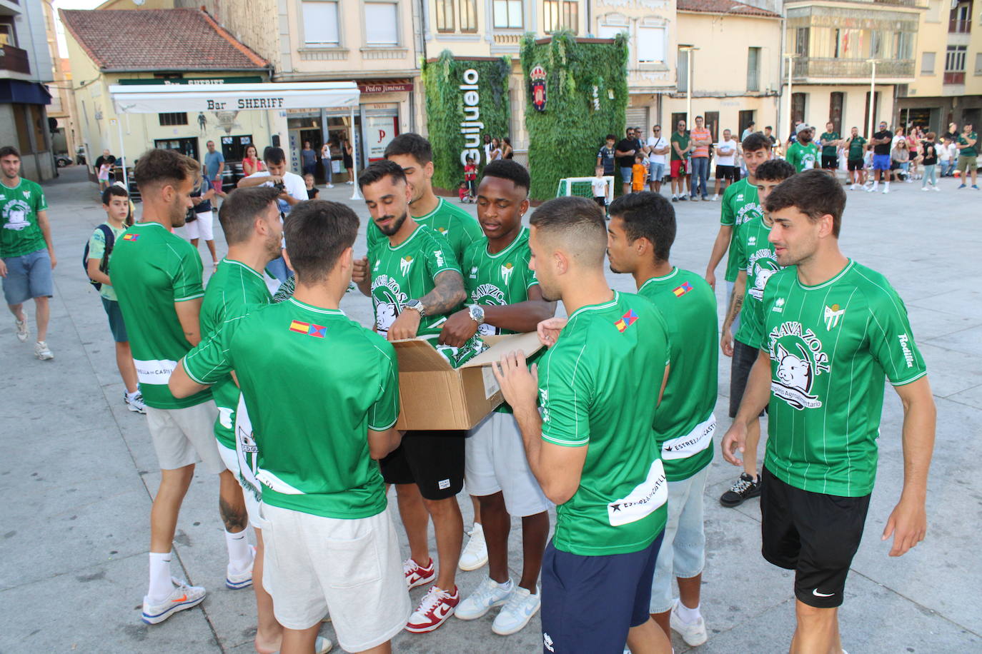 El Guijuelo vuelve al verde en su camiseta