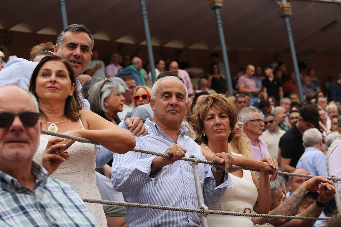 Las mejores imágenes de los tendidos de La Glorieta de este viernes