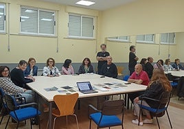 Alumnos del taller de fotografía del Ayuntamiento de Santa Marta de Tormes.