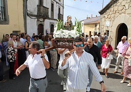La procesión de San Antonio tuvo lugar este viernes por la mañana.