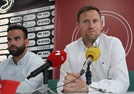 Mario Simón, durante su presentación.