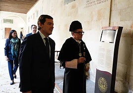 Alfonso Fernández Mañueco y Juan Manuel Corchado.