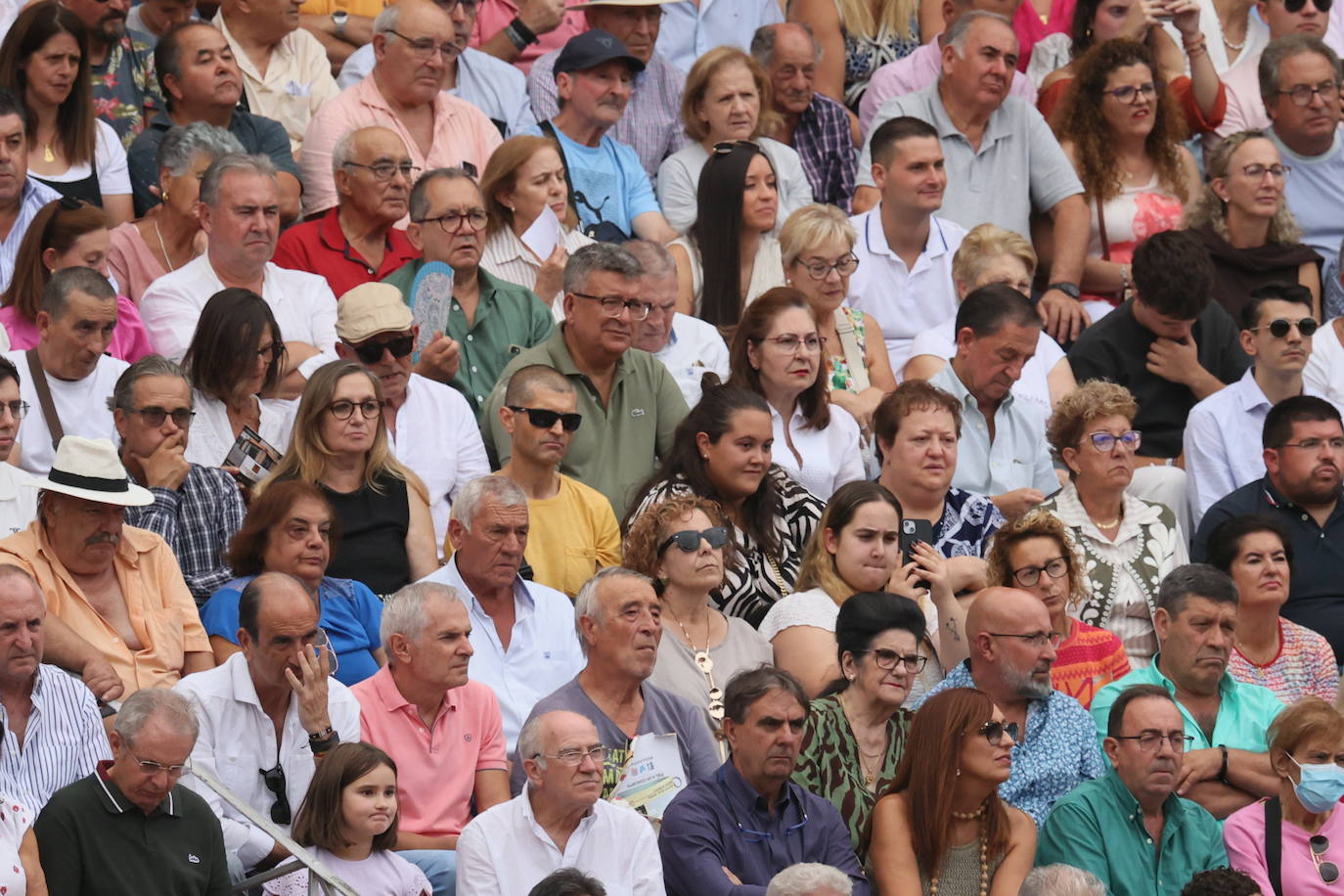 Las mejores imágenes de los tendidos de La Glorieta de este sábado