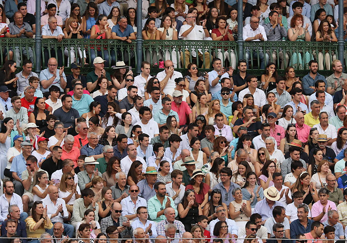 Imagen del público en La Glorieta.