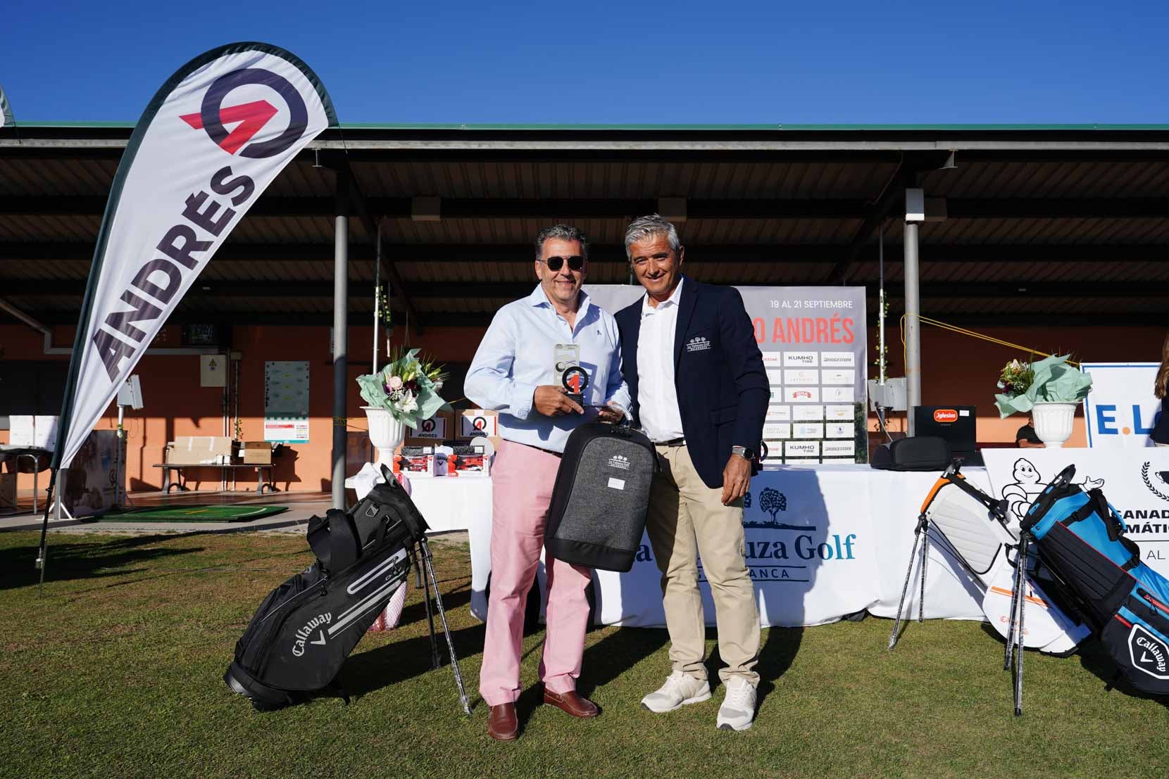 Grupo Andrés y La Valmuza Golf viven un torneo para el recuerdo