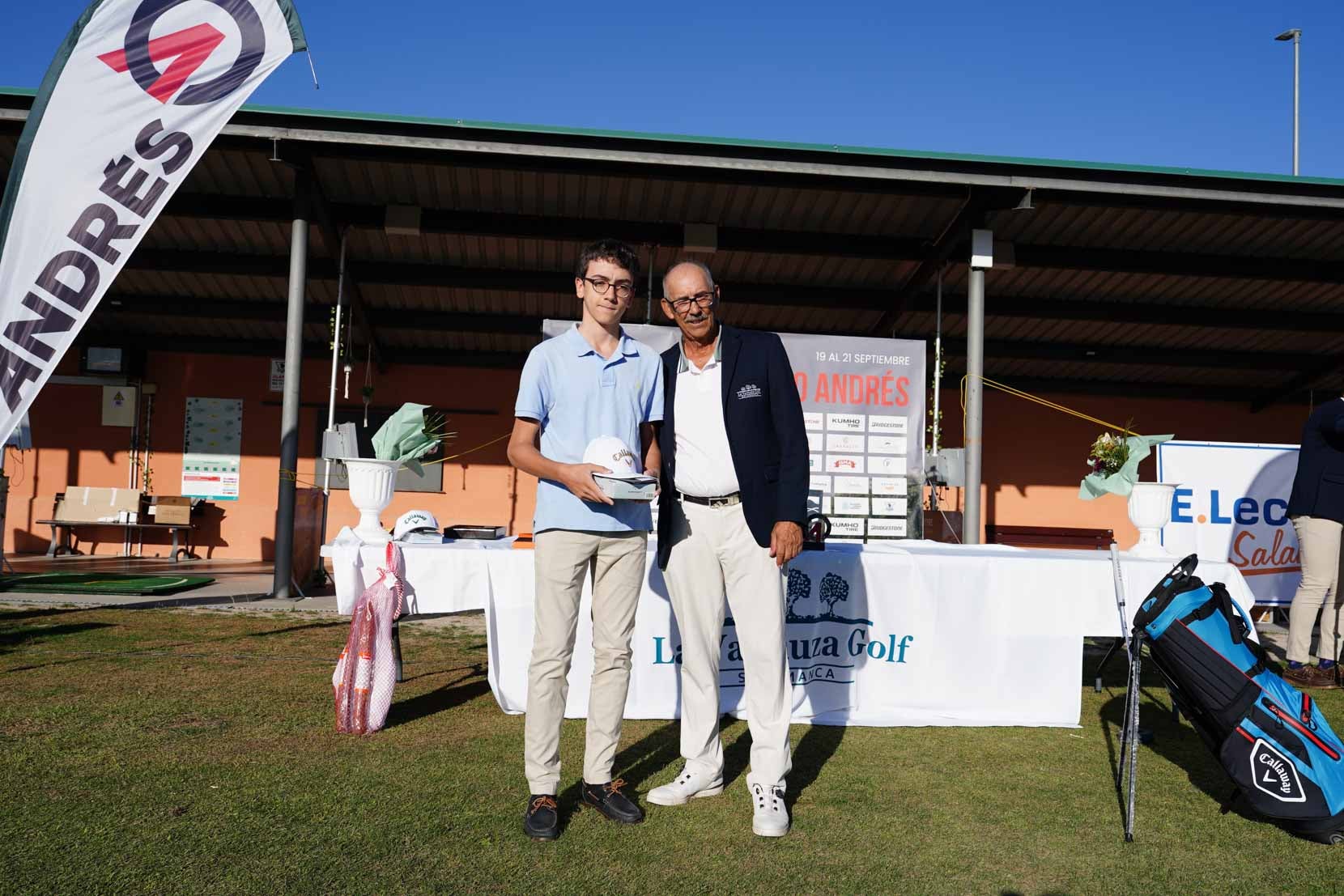 Grupo Andrés y La Valmuza Golf viven un torneo para el recuerdo