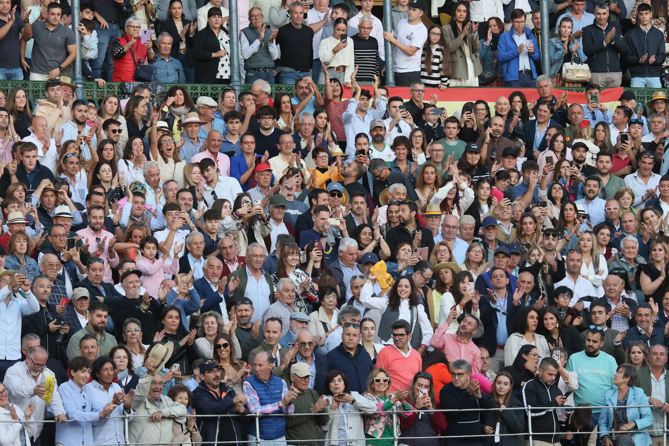 Las mejores imágenes de los tendidos de La Glorieta de este domingo