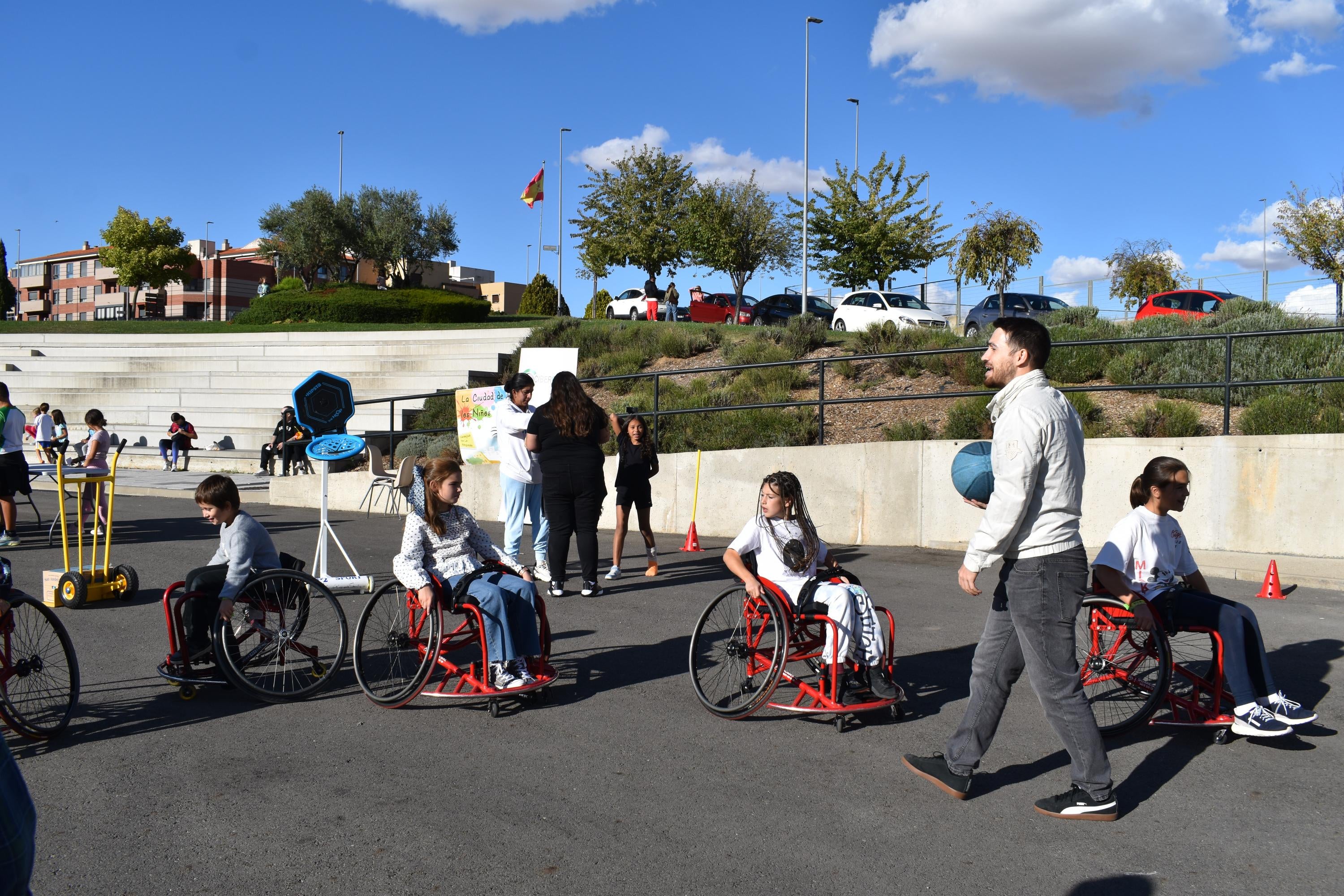 Diversión, deporte y movilidad sostenible en Carbajosa de la Sagrada