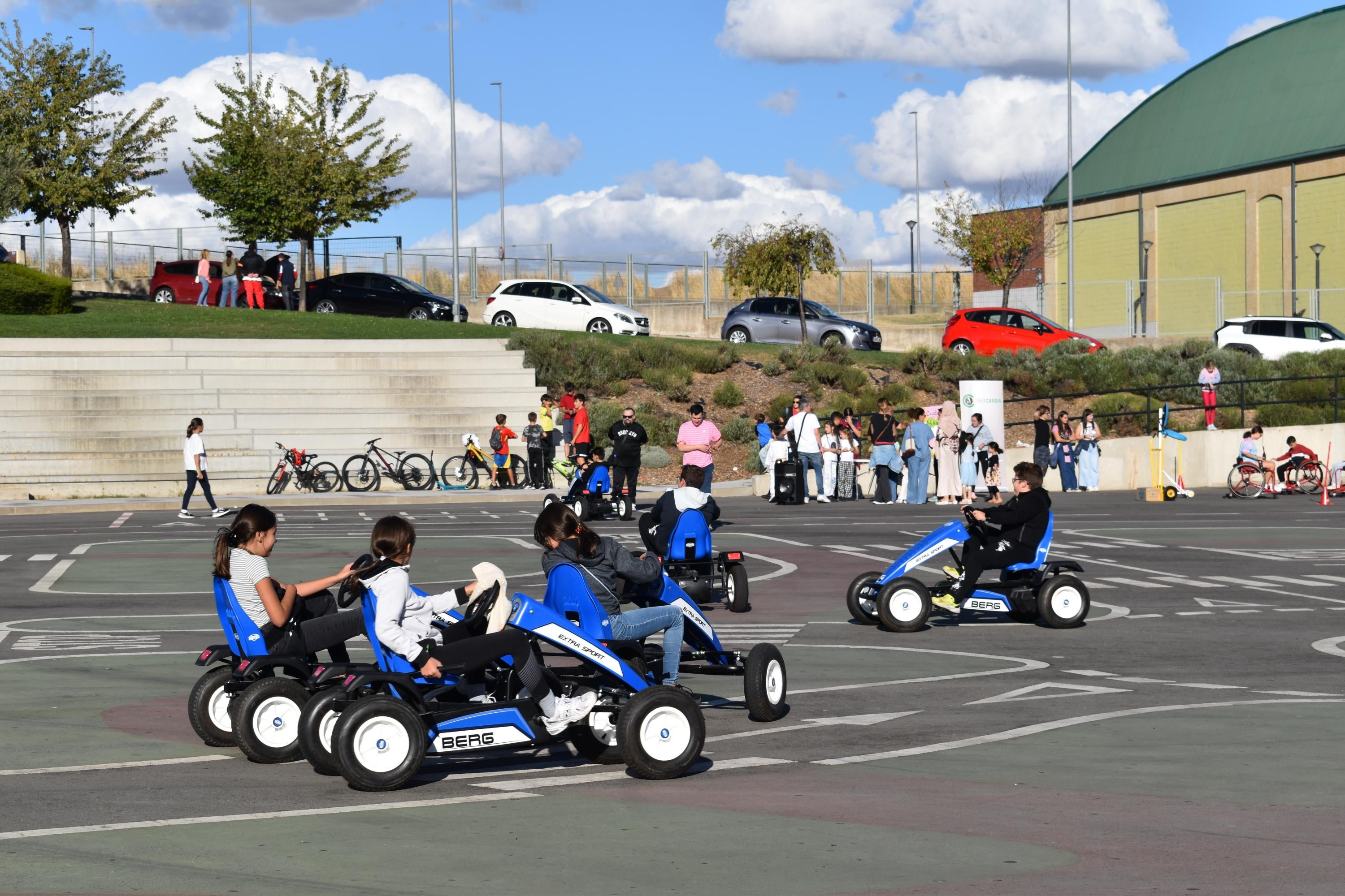 Diversión, deporte y movilidad sostenible en Carbajosa de la Sagrada