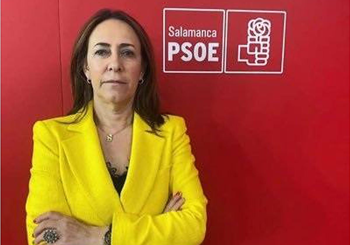 Rosa Rubio, procuradora socialista encargada de defender la iniciativa en la Comisión de Sanidad de la Cámara Autonómica.