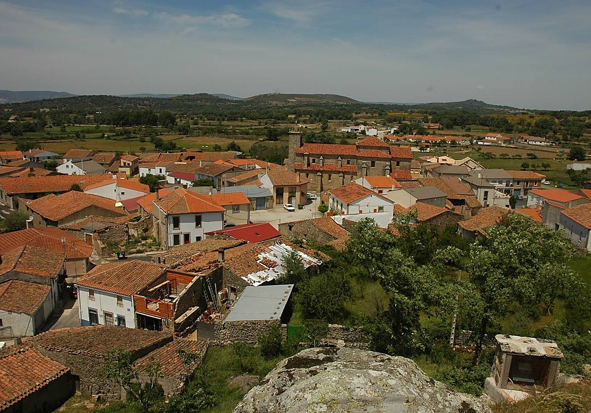 Vista general de Barruecopardo.