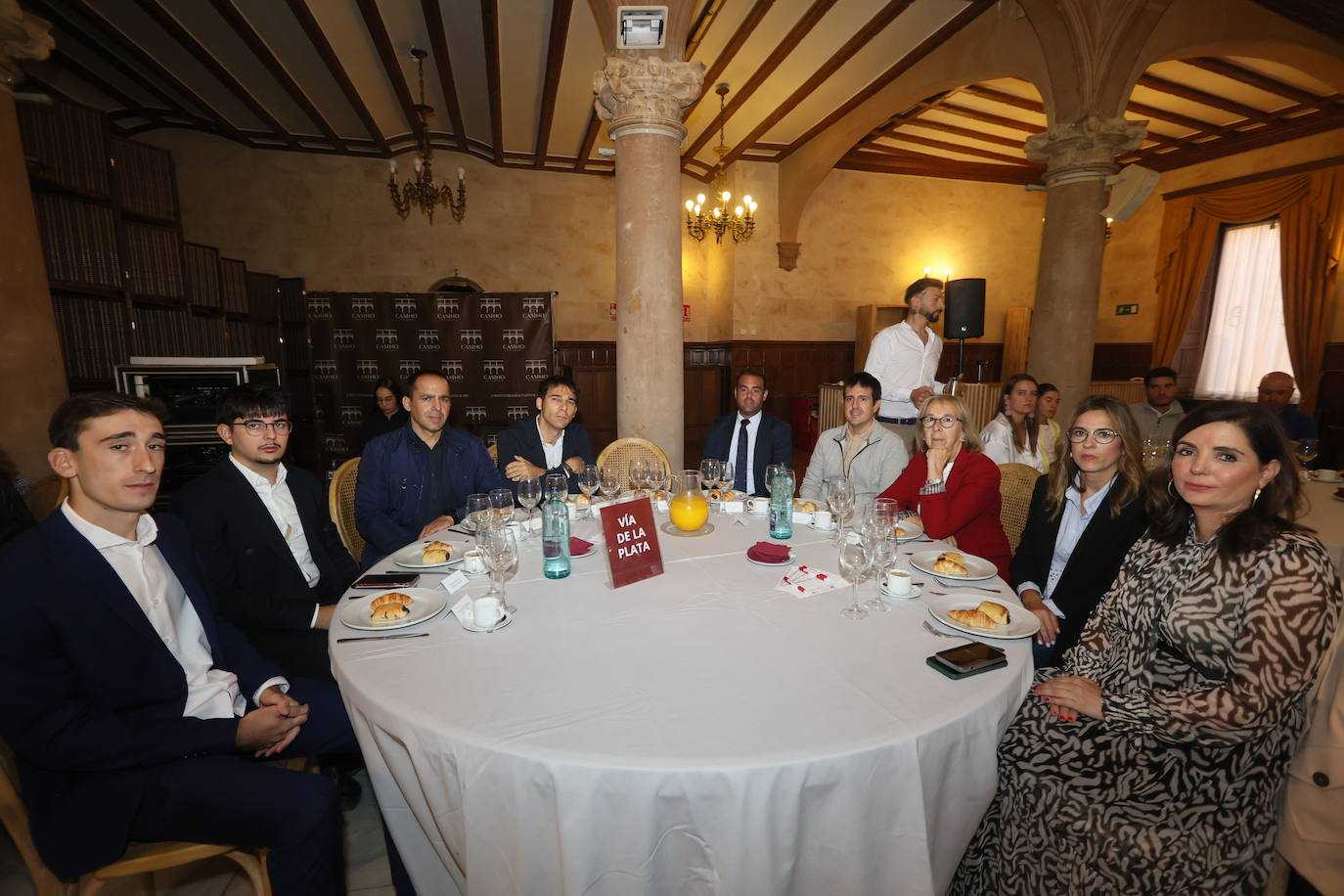 Samuel Herrera (Club PickleXtreme Salamanca), Miguel Ángel Pérez (AI Business Intelligent Systems), Juan Nieto y Rubén Nieto (Doma Modus), Rene García (Unicaja), Antonio López (Supermercados López Vaquero), Rosa María Pérez y Leticia Ceballos (Clinicalonso) y María Ramos (Unicaja).