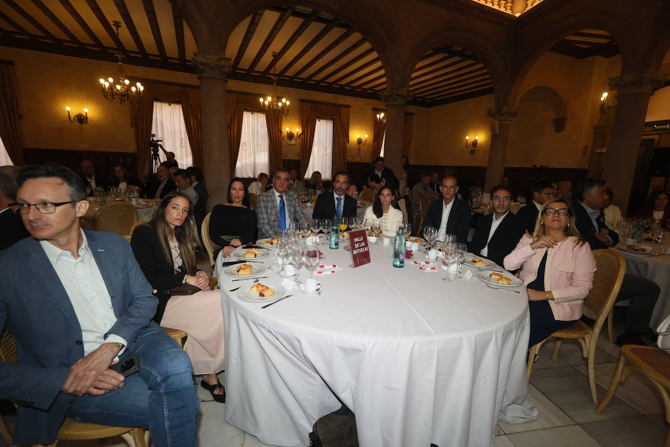 Marcos Mateos (Parque Científico), Solete Casado (Cámara de Comercio), Paula Romero (Paula Romero Medical Clinic), Javier García (Prointal), Fernando Díaz (A.F. Gráfico), Sara Rubio; Óscar Iglesias y Pablo Díaz (Recoletas Salud) y Sara Riego (Junta de Castilla y León).