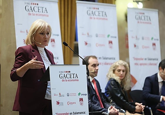 Leticia García interviene en el Foro GACETA.