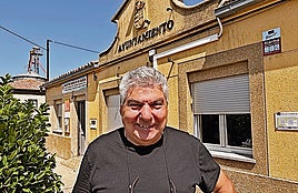 Ángel Luis Portilla, alcalde de El Pedrodo de la Armuña.