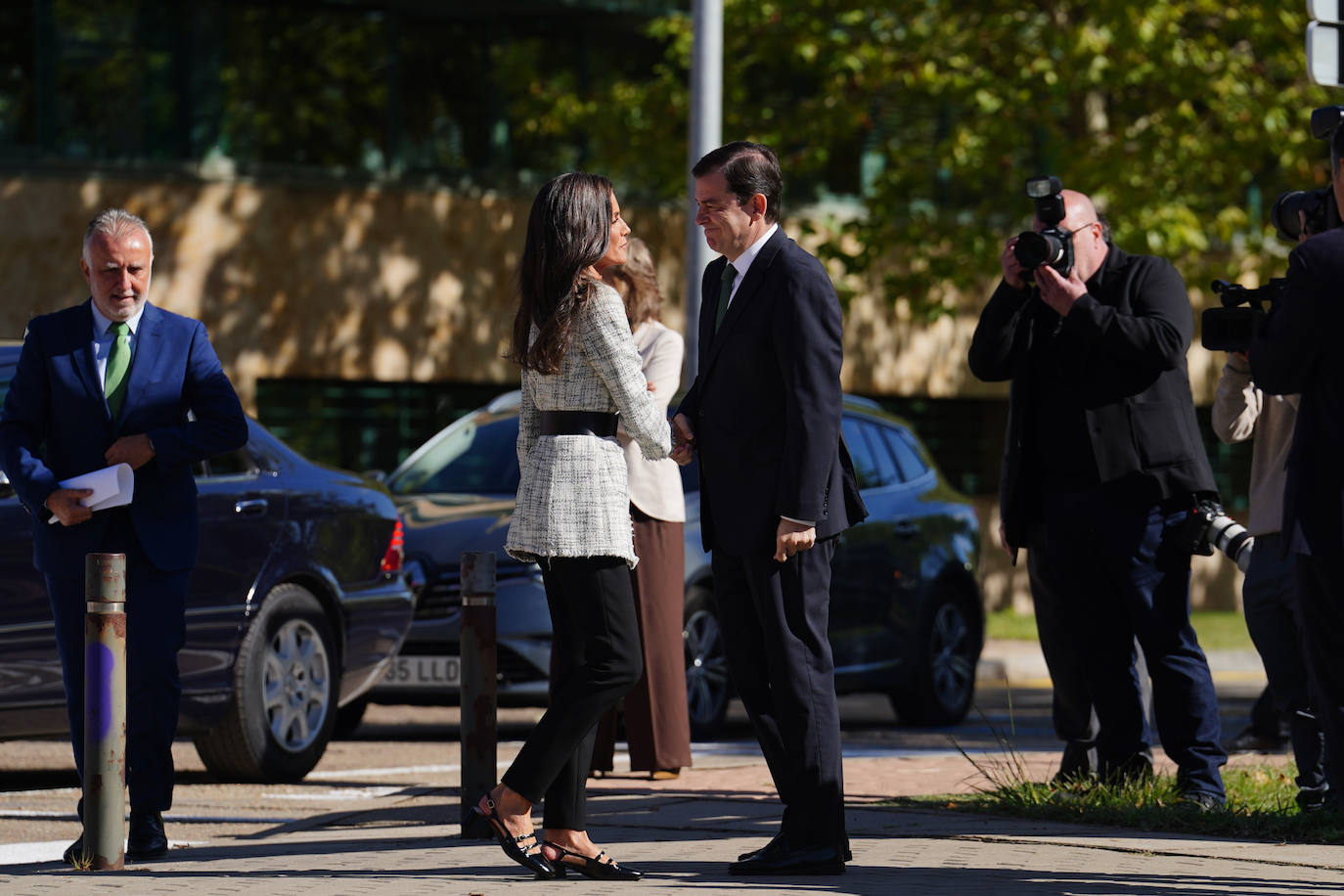 La visita de la reina Letizia a Salamanca, en imágenes