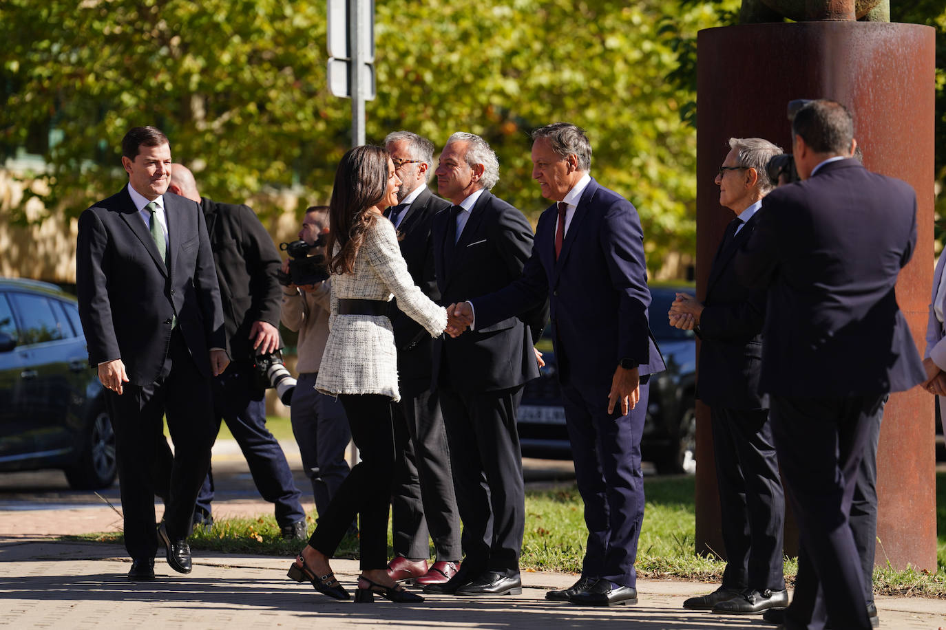 La visita de la reina Letizia a Salamanca, en imágenes