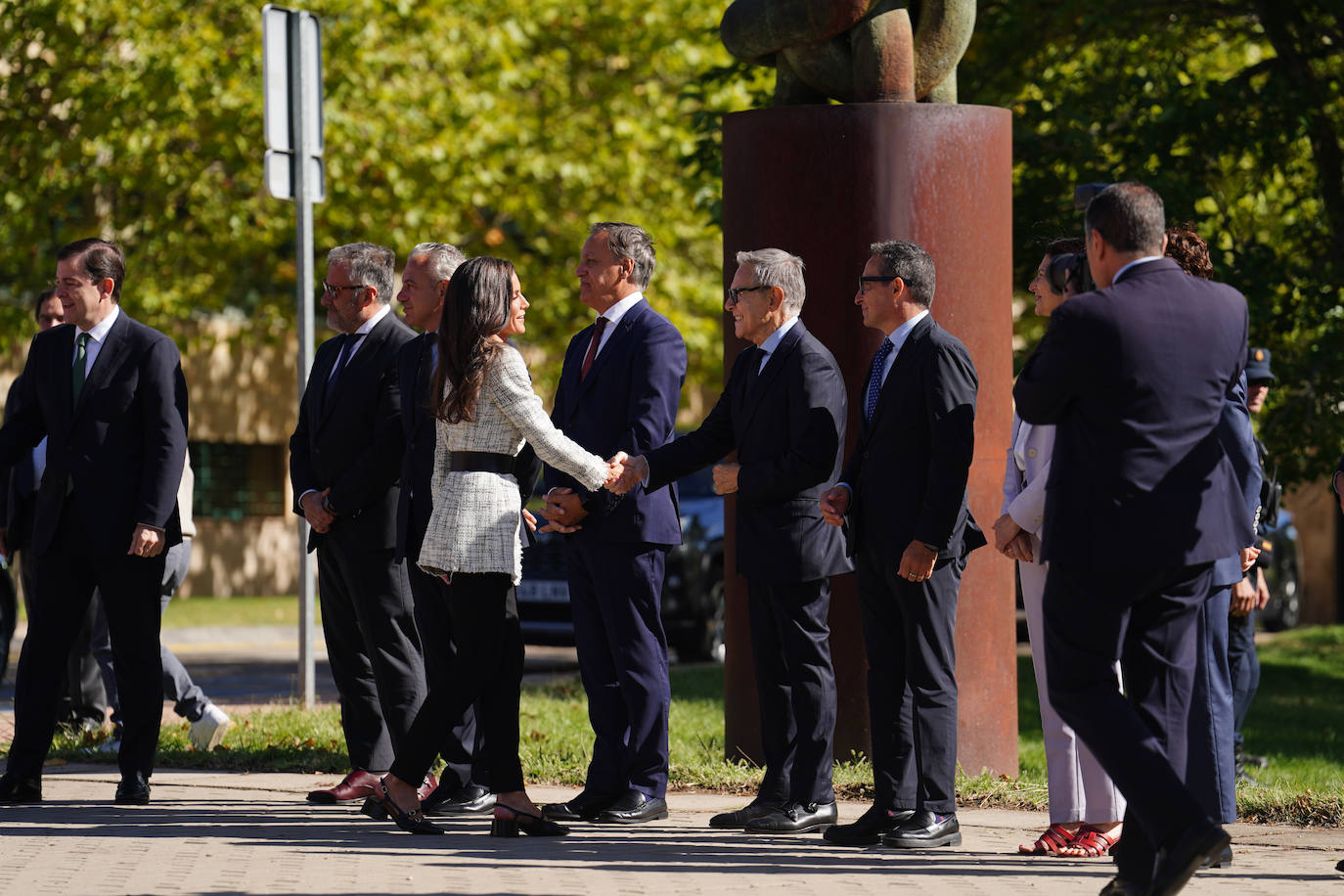 La visita de la reina Letizia a Salamanca, en imágenes