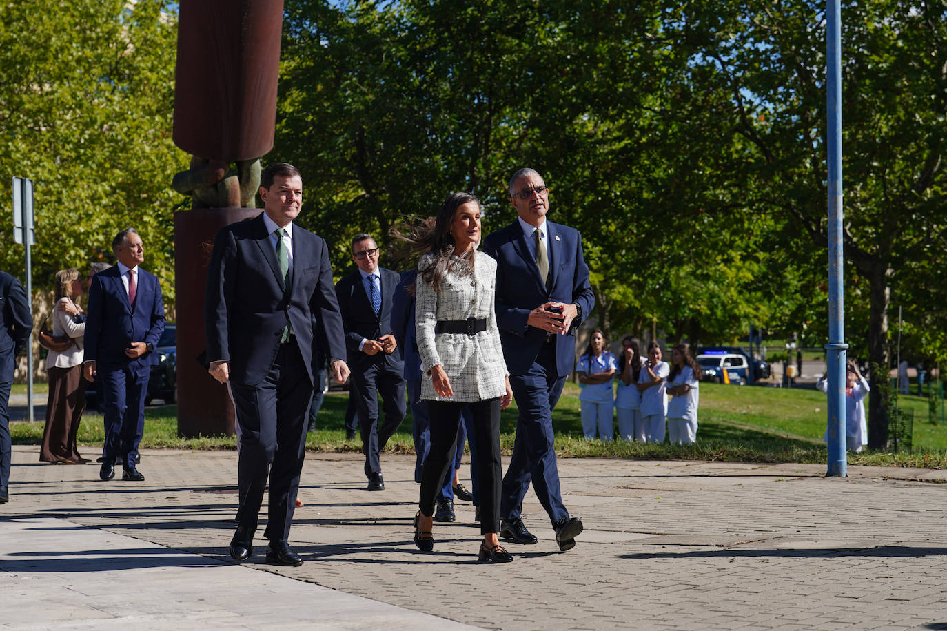 La visita de la reina Letizia a Salamanca, en imágenes