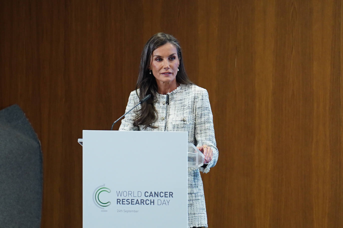 La visita de la reina Letizia a Salamanca, en imágenes