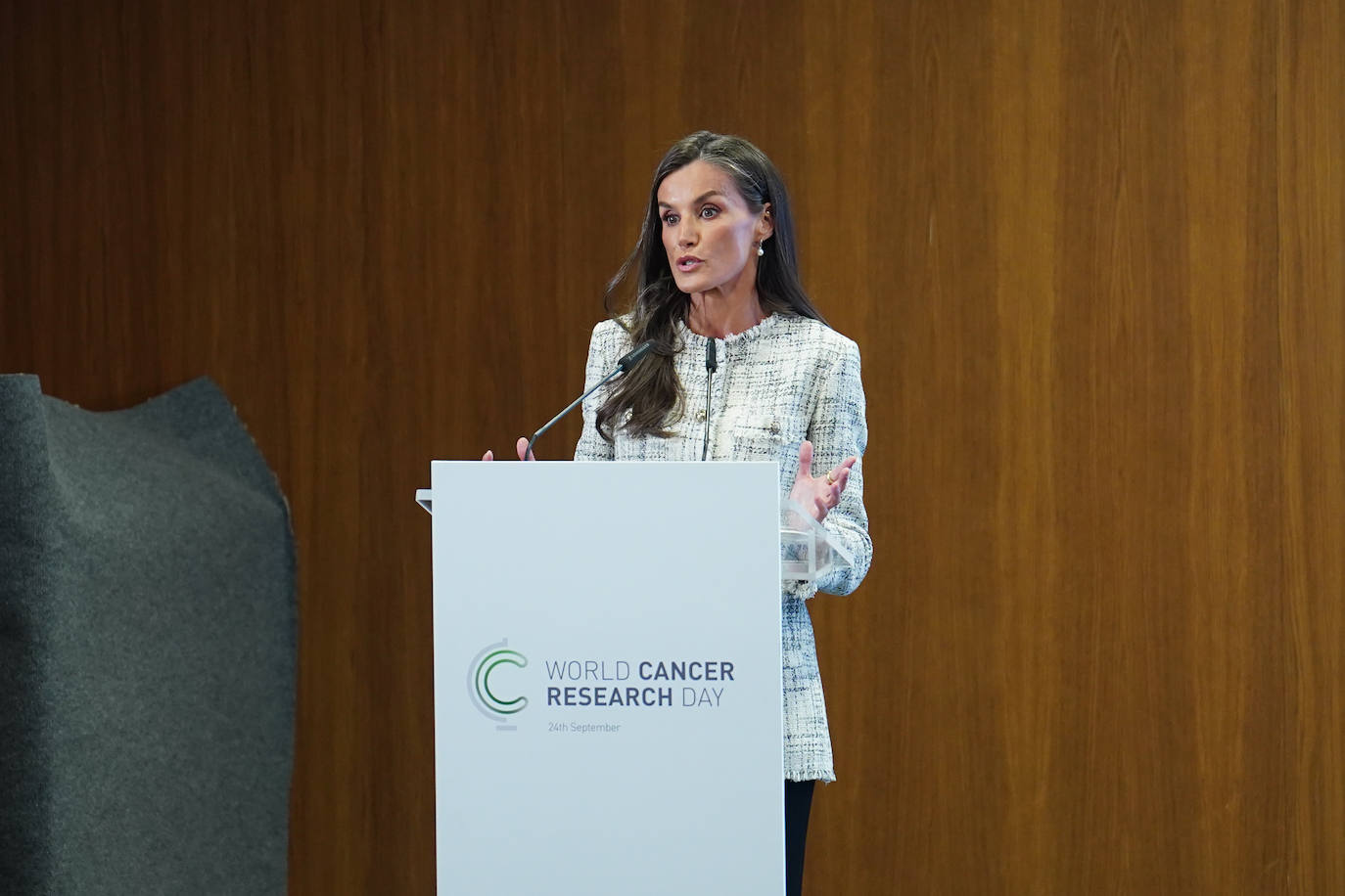 La visita de la reina Letizia a Salamanca, en imágenes