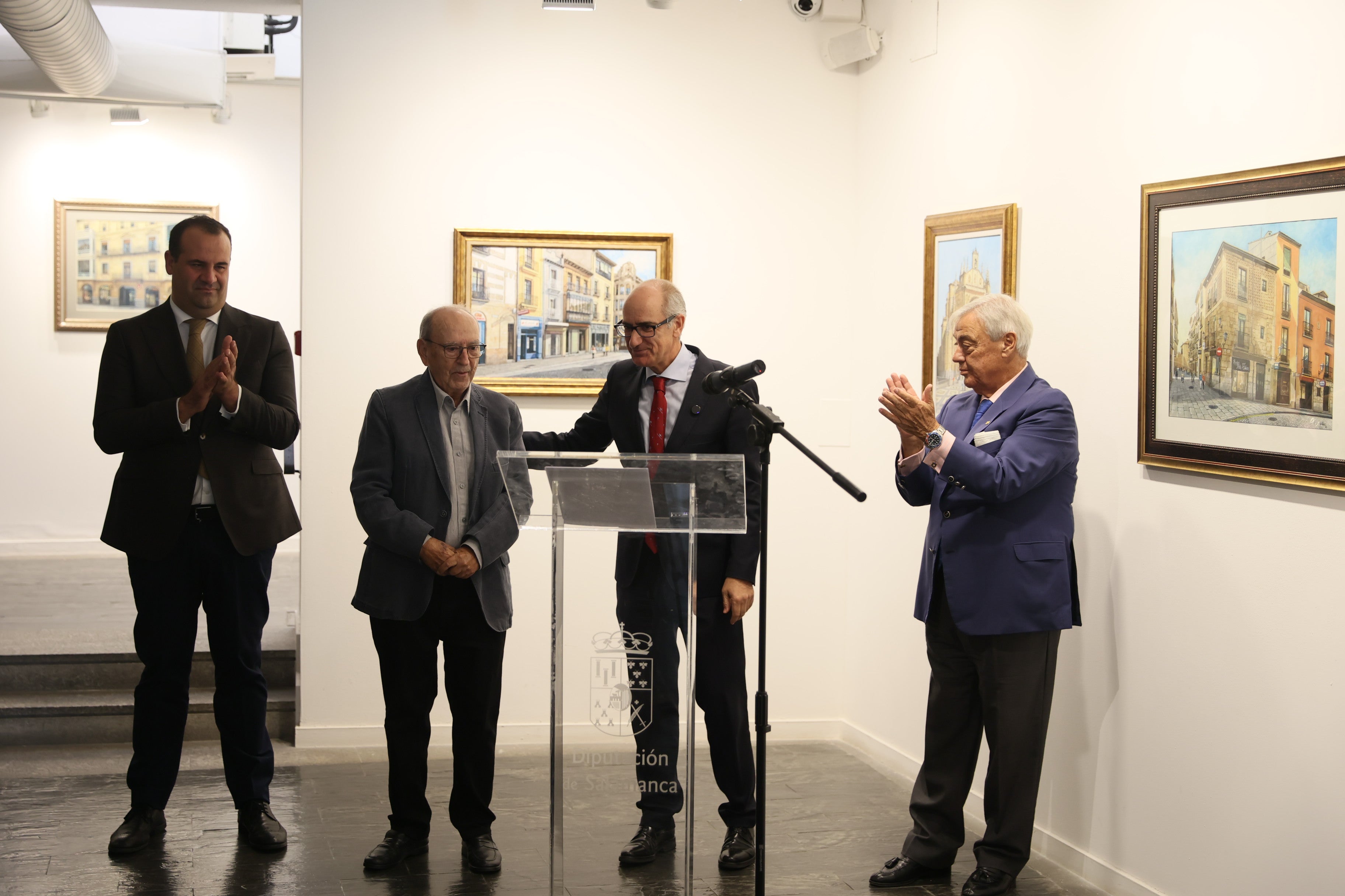 Salamanca recibe la donación de la colección Paisajes Urbanos de Antonio González