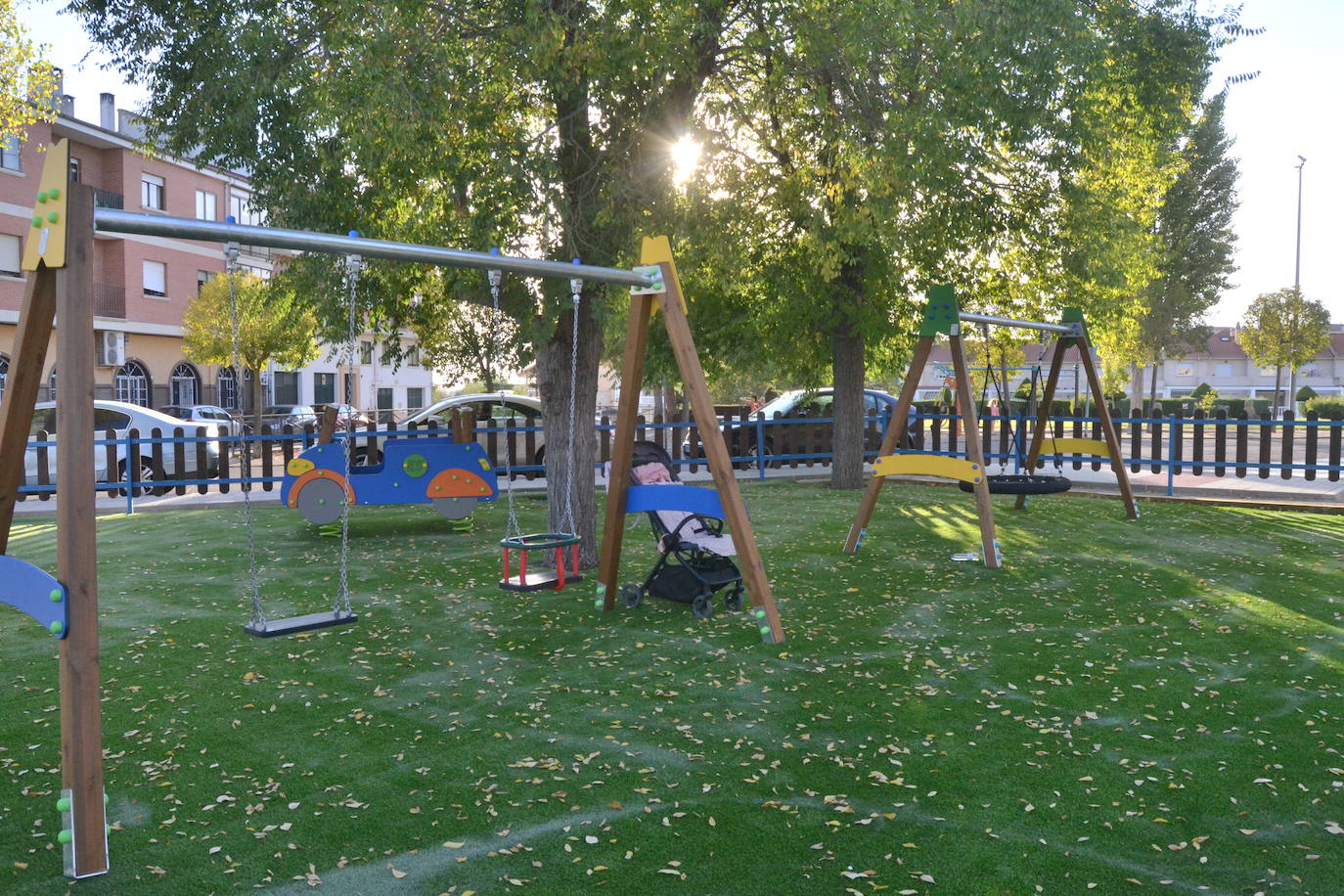 Ciudad Rodrigo estrena la renovada imagen del parque de Las Canteras