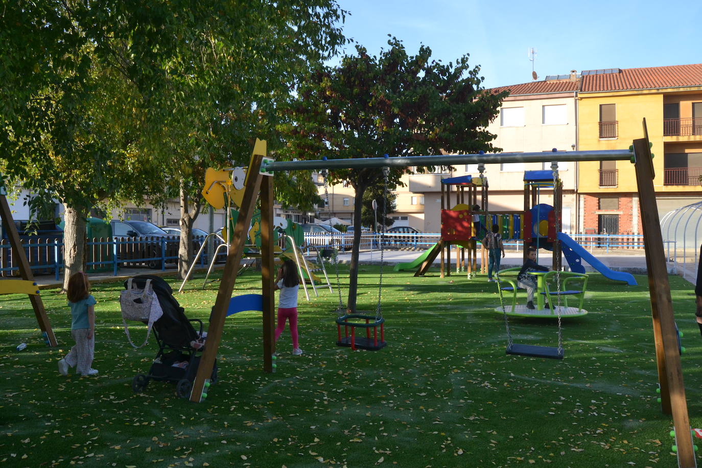 Ciudad Rodrigo estrena la renovada imagen del parque de Las Canteras